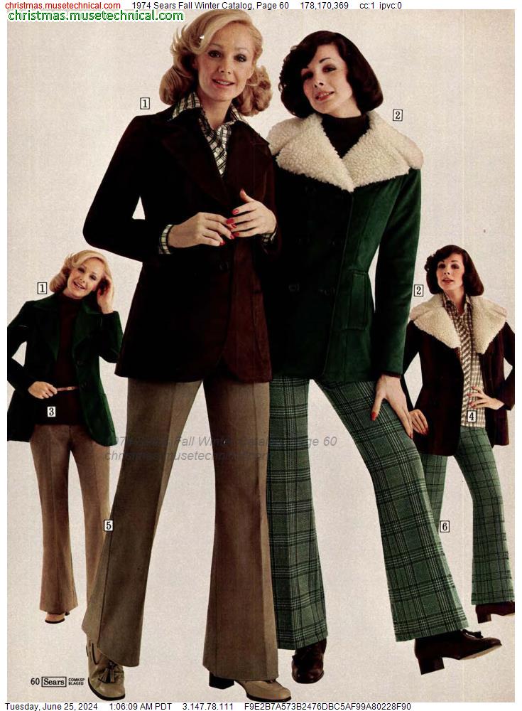 1974 Sears Fall Winter Catalog, Page 60