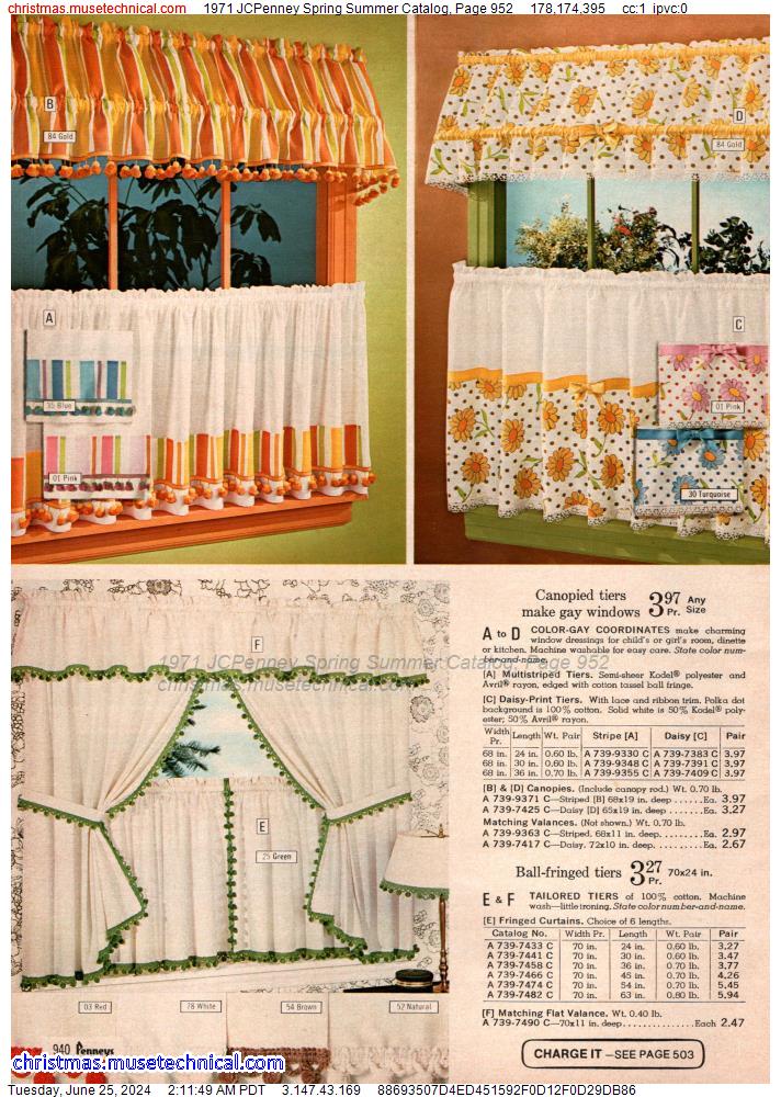 1971 JCPenney Spring Summer Catalog, Page 952