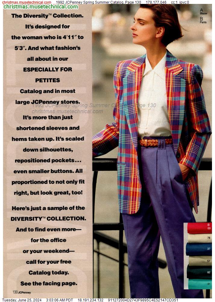 1992 JCPenney Spring Summer Catalog, Page 130