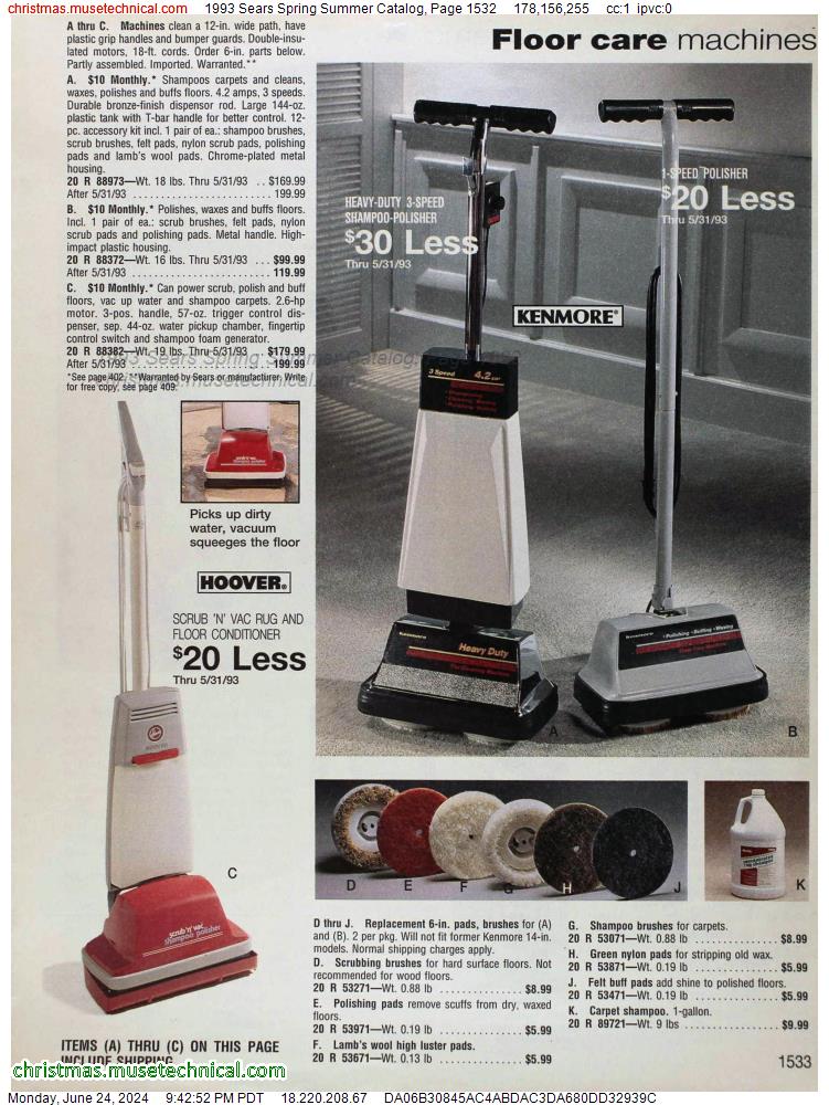 1993 Sears Spring Summer Catalog, Page 1532