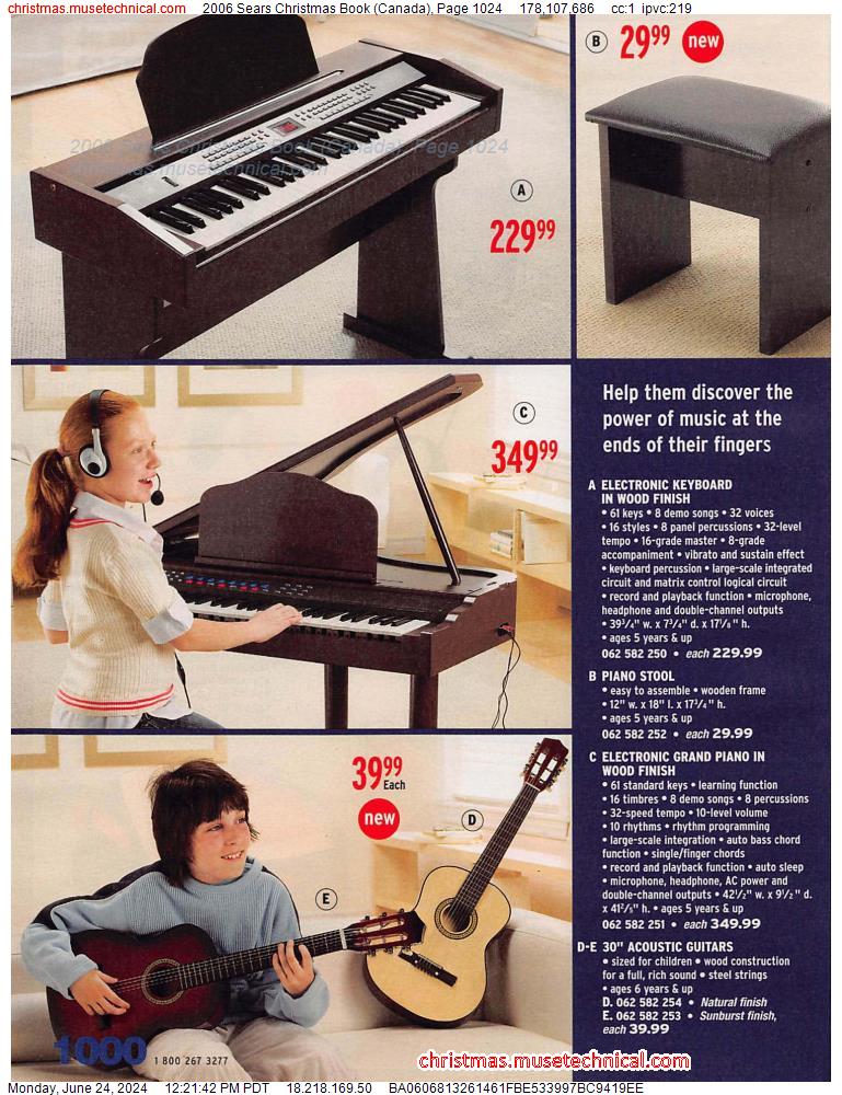 2006 Sears Christmas Book (Canada), Page 1024