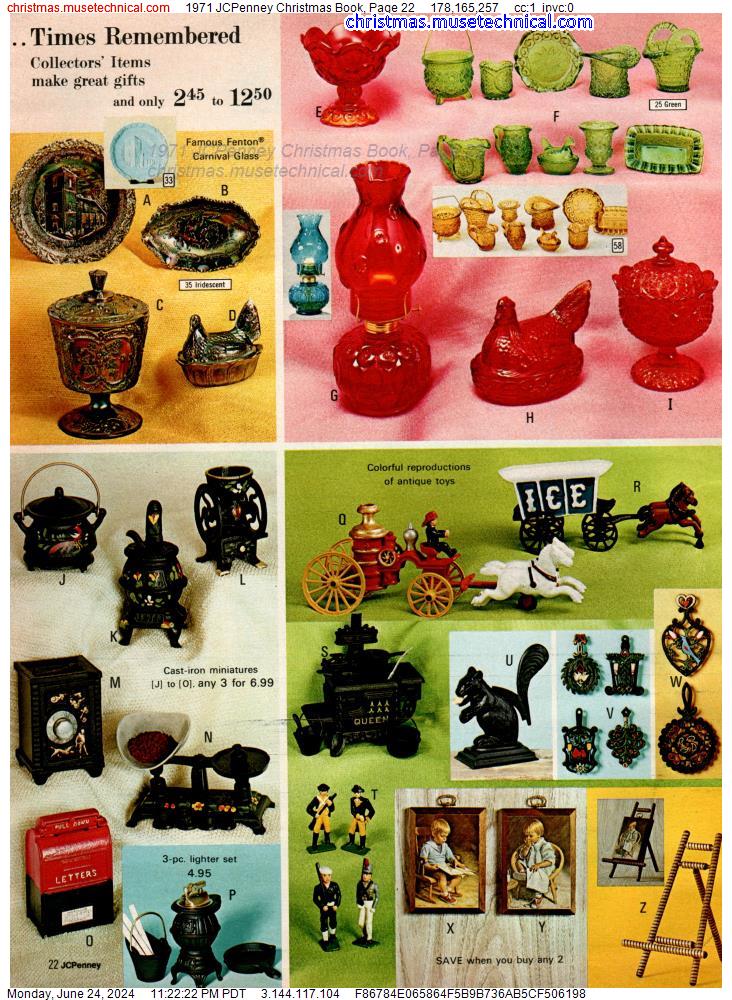 1971 JCPenney Christmas Book, Page 22