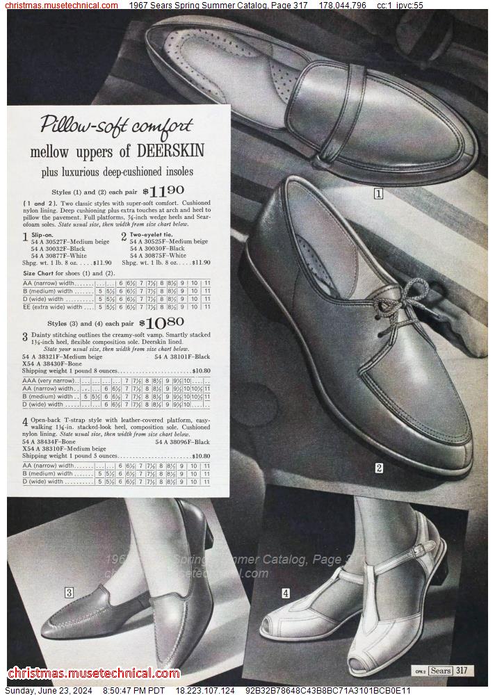 1967 Sears Spring Summer Catalog, Page 317