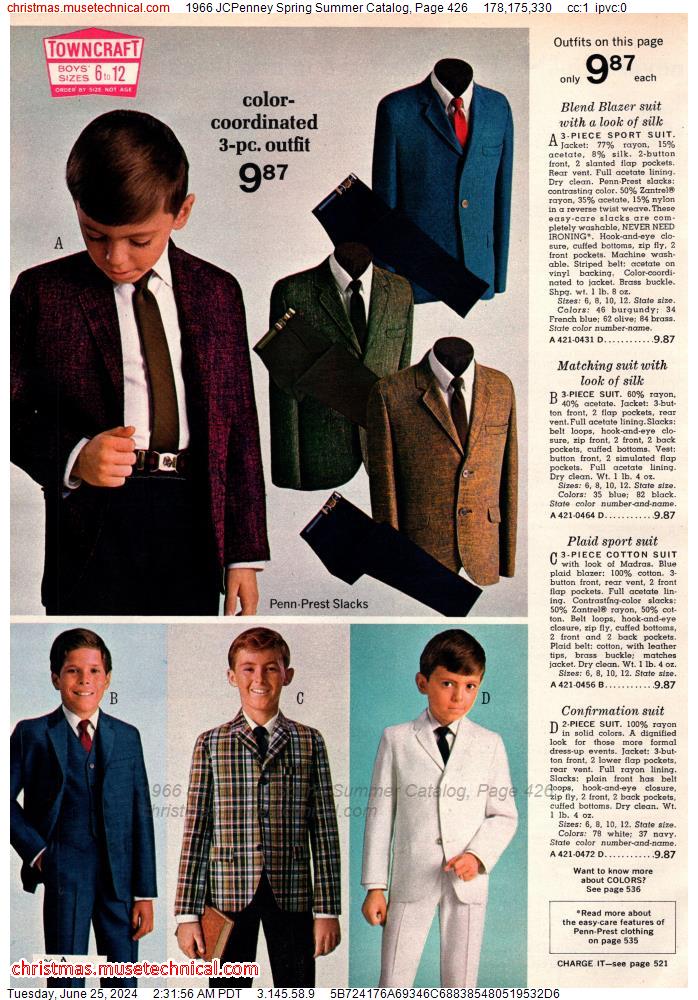 1966 JCPenney Spring Summer Catalog, Page 426