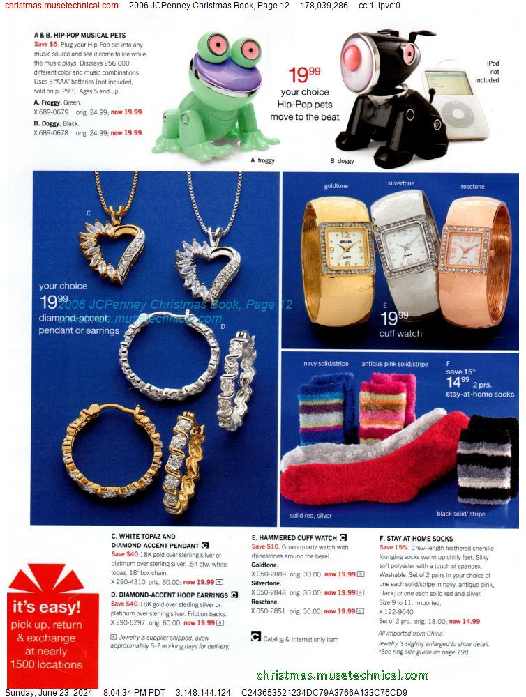 2006 JCPenney Christmas Book, Page 12