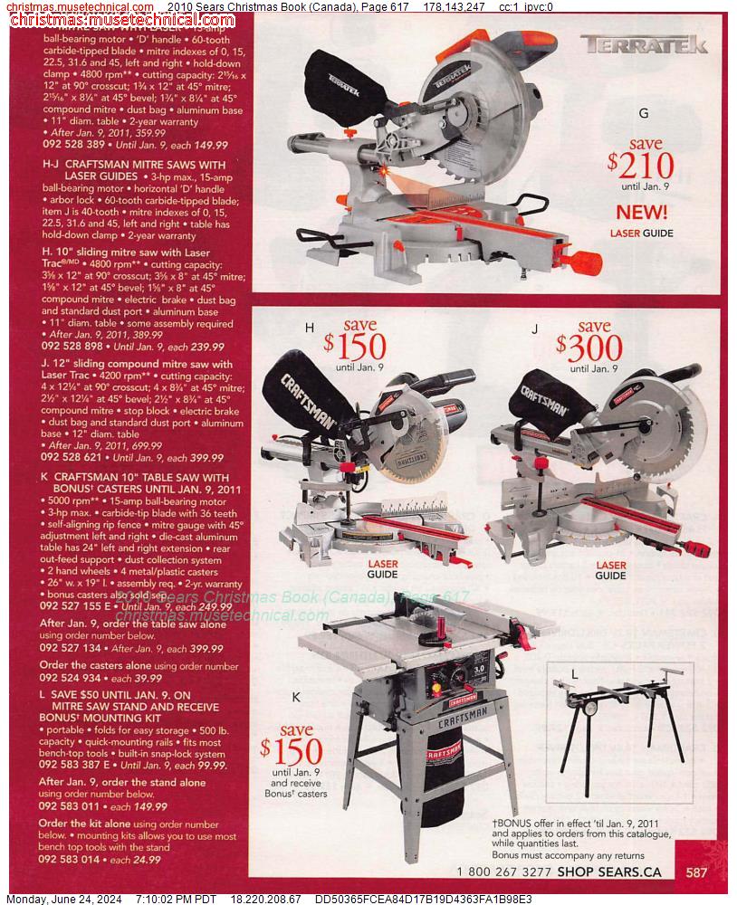 2010 Sears Christmas Book (Canada), Page 617