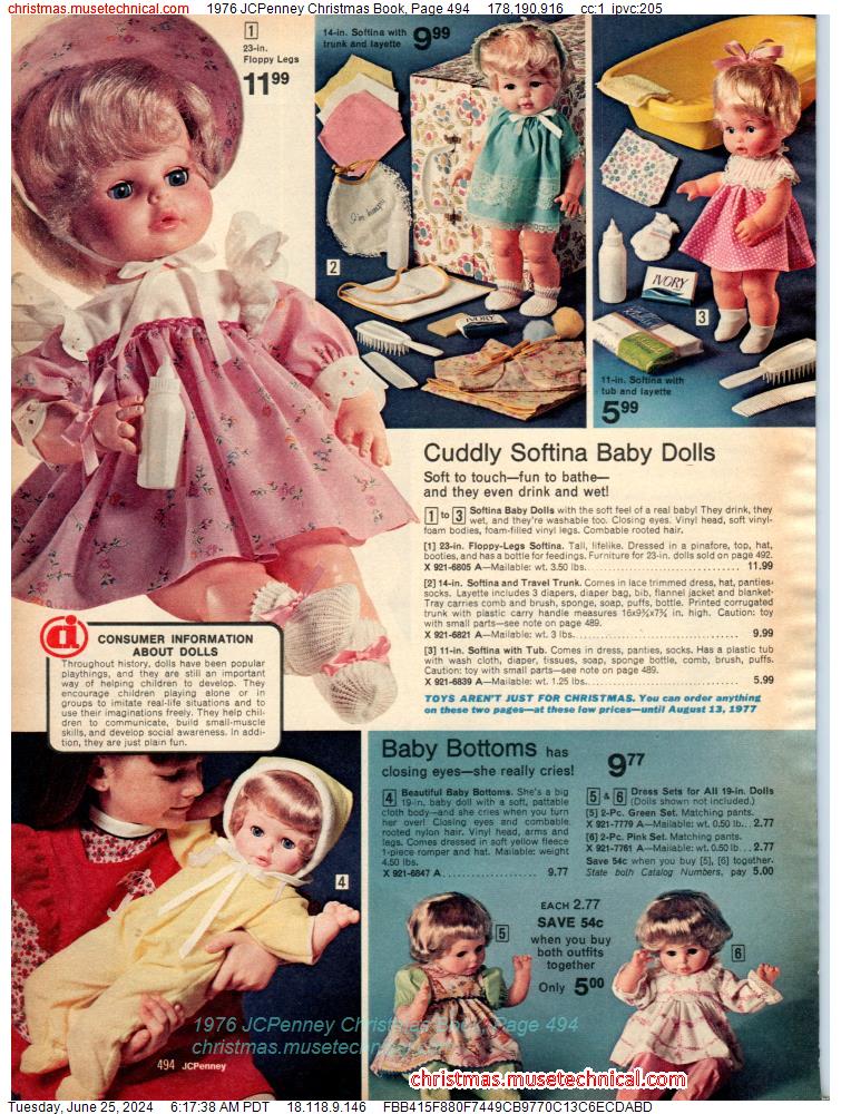 1976 JCPenney Christmas Book, Page 494