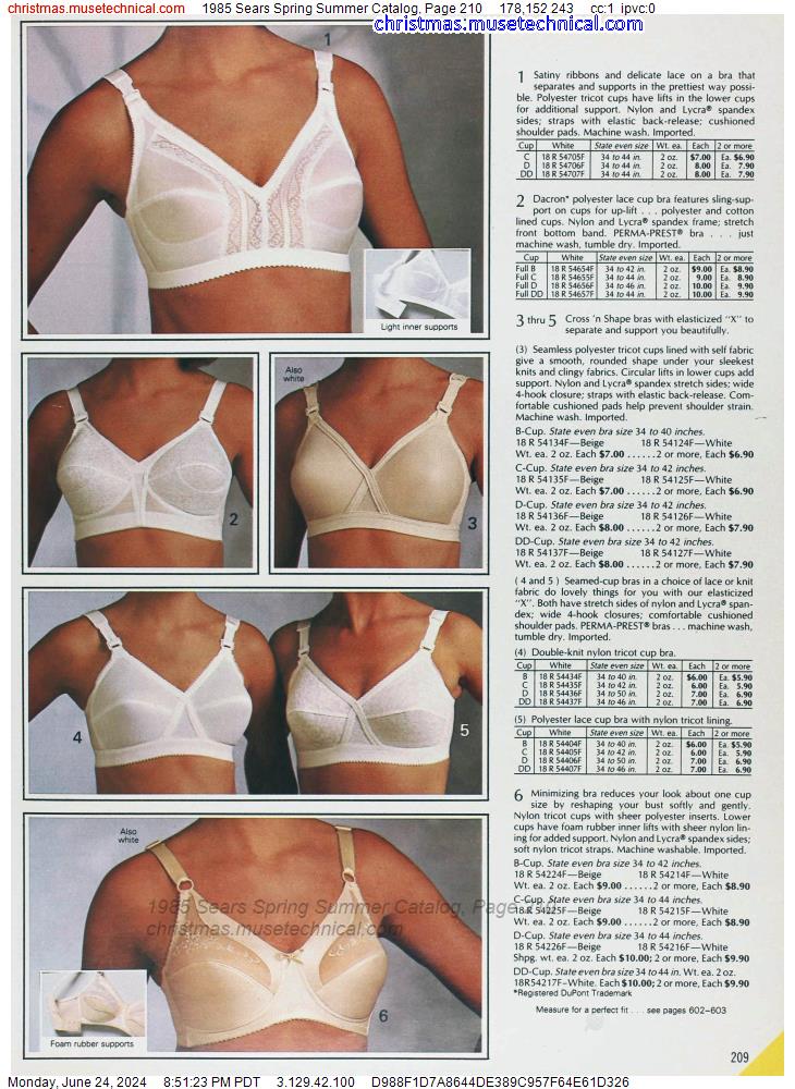 1985 Sears Spring Summer Catalog, Page 210