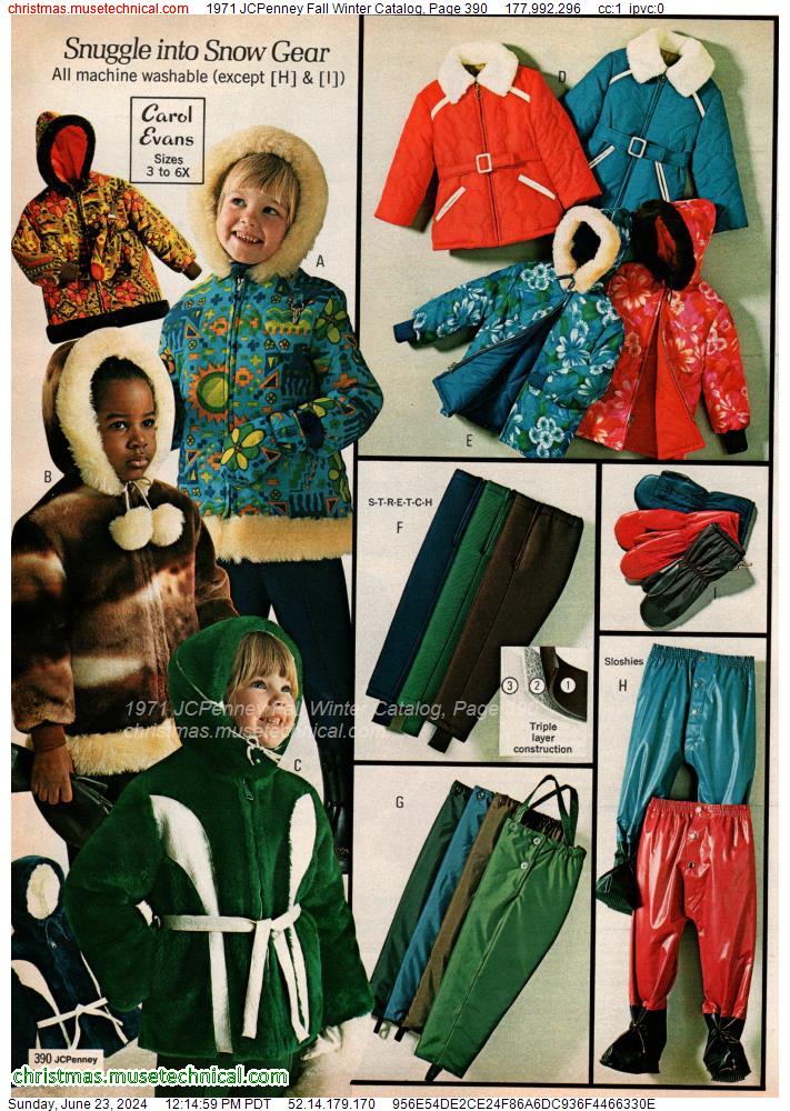 1971 JCPenney Fall Winter Catalog, Page 390