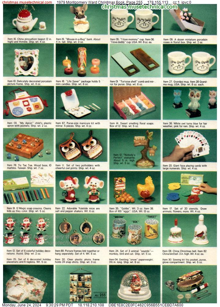 1979 Montgomery Ward Christmas Book, Page 255