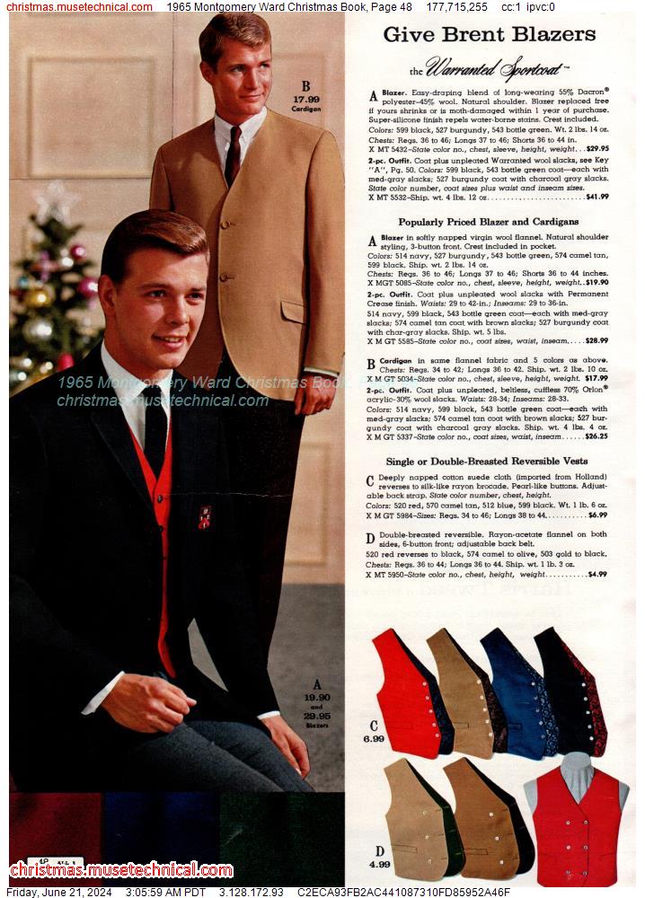 1965 Montgomery Ward Christmas Book, Page 48