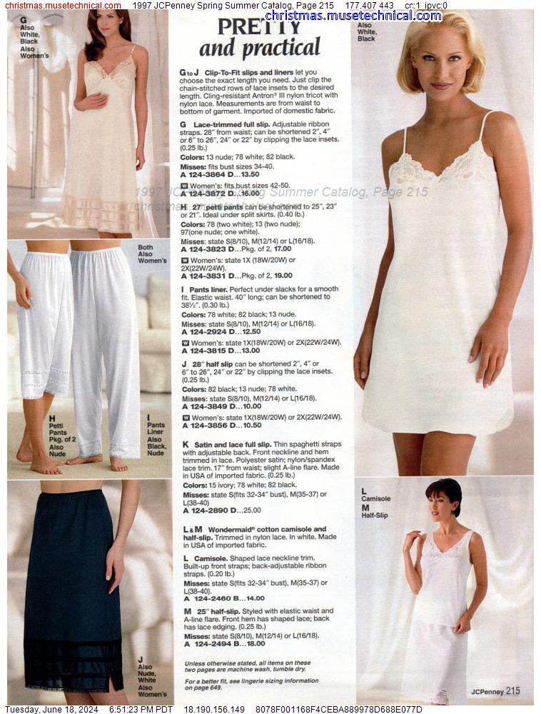 1997 JCPenney Spring Summer Catalog, Page 215