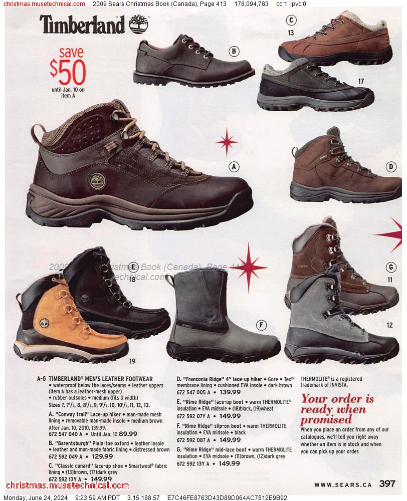 2009 Sears Christmas Book (Canada), Page 413