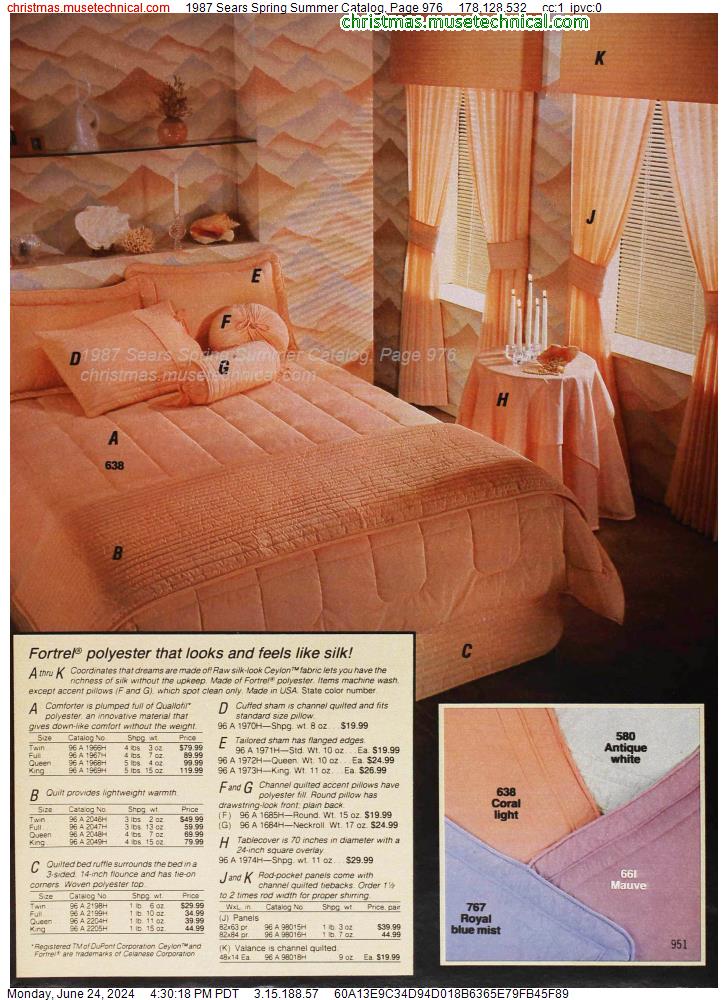 1987 Sears Spring Summer Catalog, Page 976