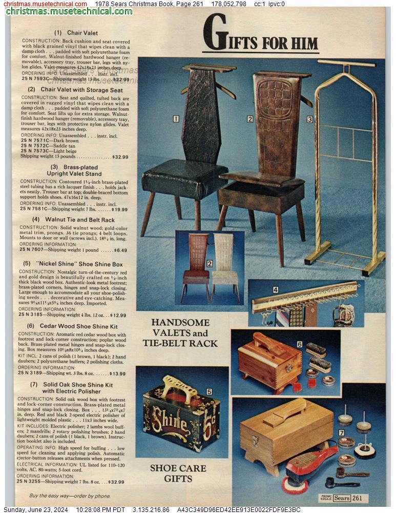 1978 Sears Christmas Book, Page 261