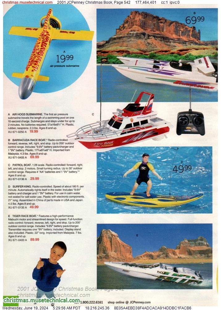 2001 JCPenney Christmas Book, Page 542