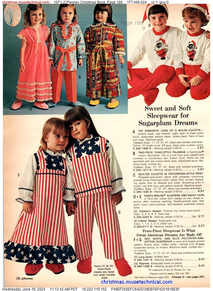 1971 JCPenney Christmas Book, Page 186