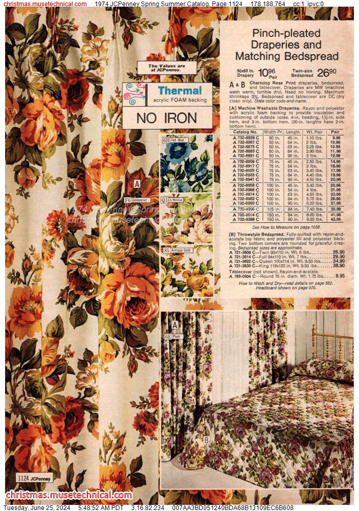 1974 JCPenney Spring Summer Catalog, Page 1124