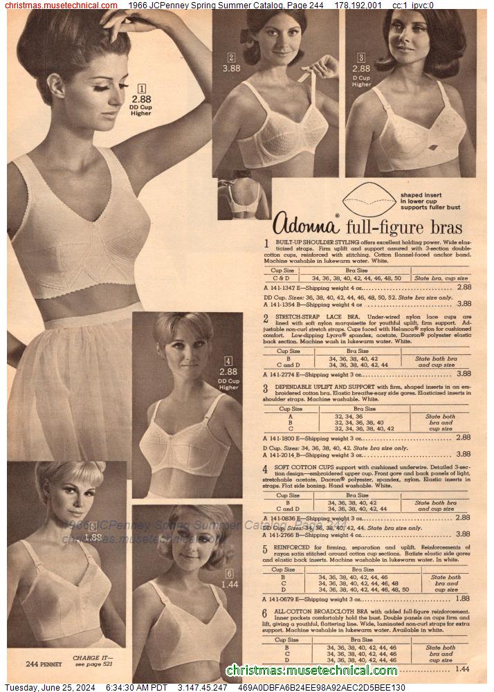 1966 JCPenney Spring Summer Catalog, Page 244