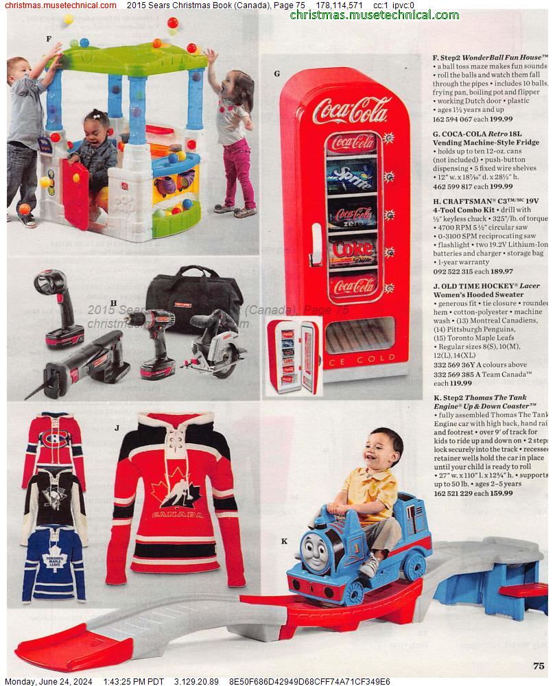 2015 Sears Christmas Book (Canada), Page 75