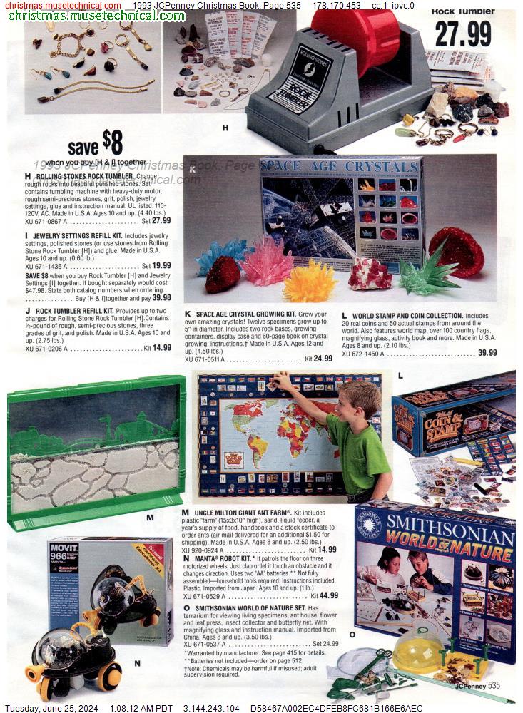 1993 JCPenney Christmas Book, Page 535