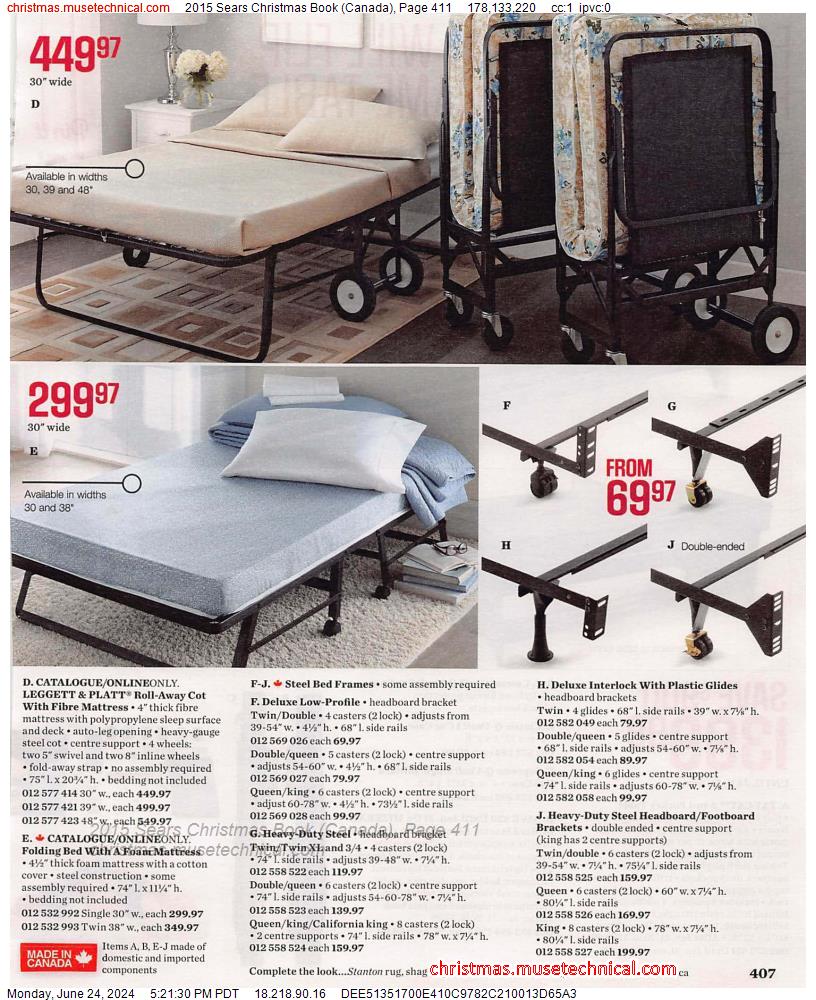 2015 Sears Christmas Book (Canada), Page 411