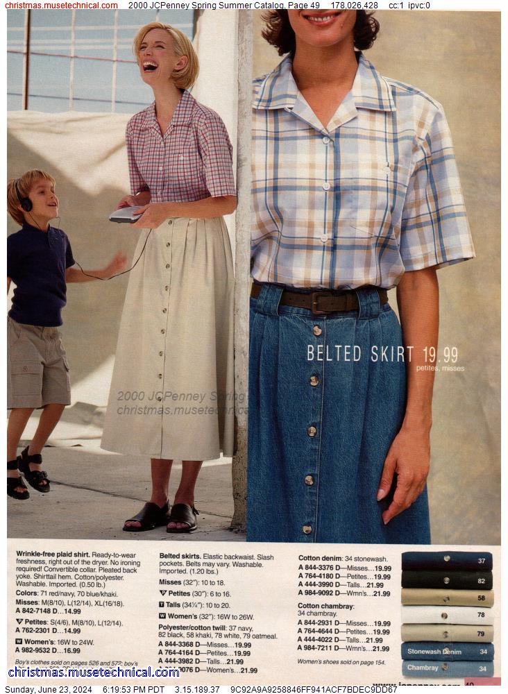 2000 JCPenney Spring Summer Catalog, Page 49