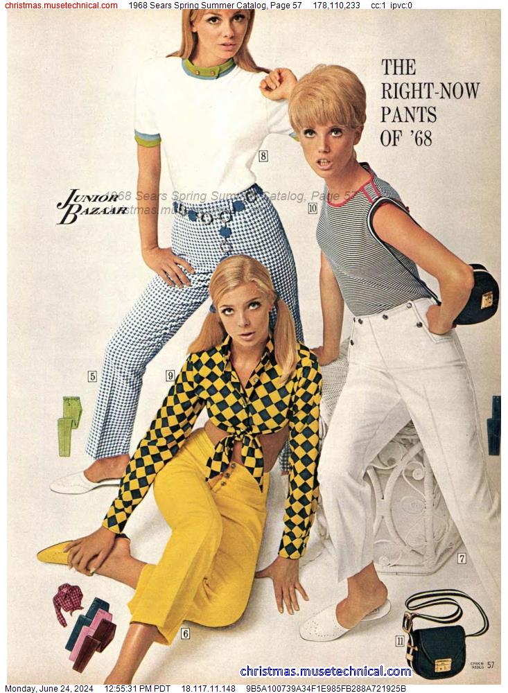 1968 Sears Spring Summer Catalog, Page 57