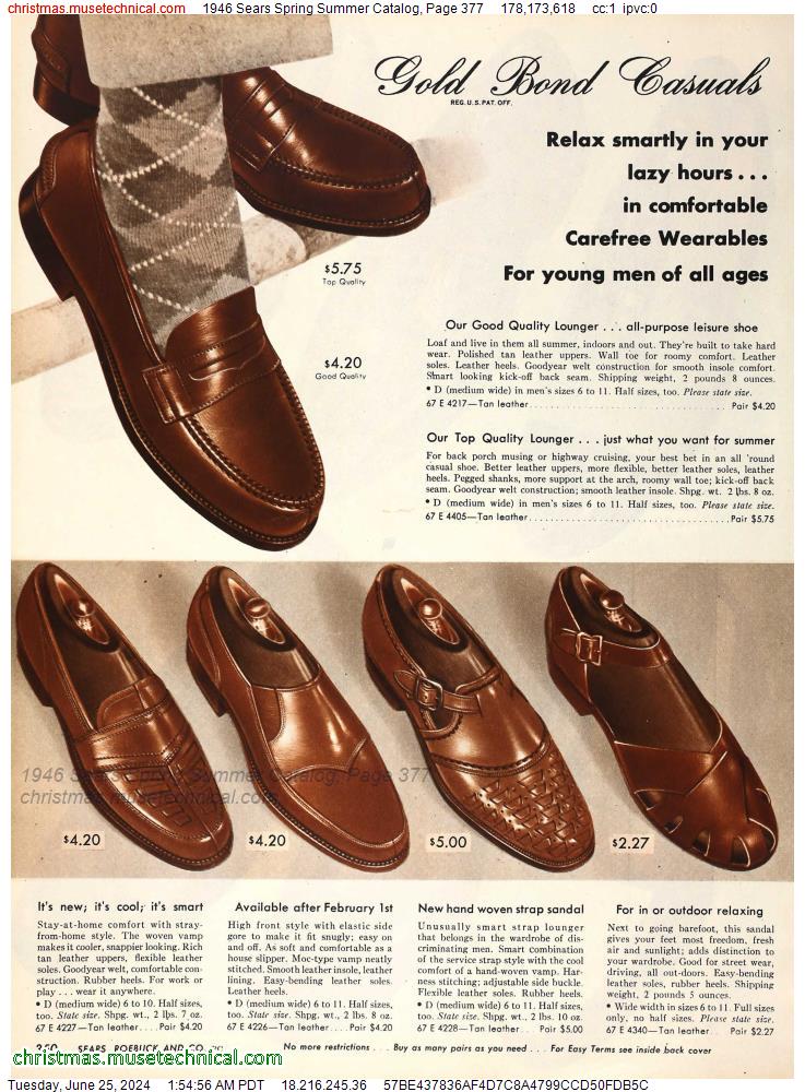 1946 Sears Spring Summer Catalog, Page 377