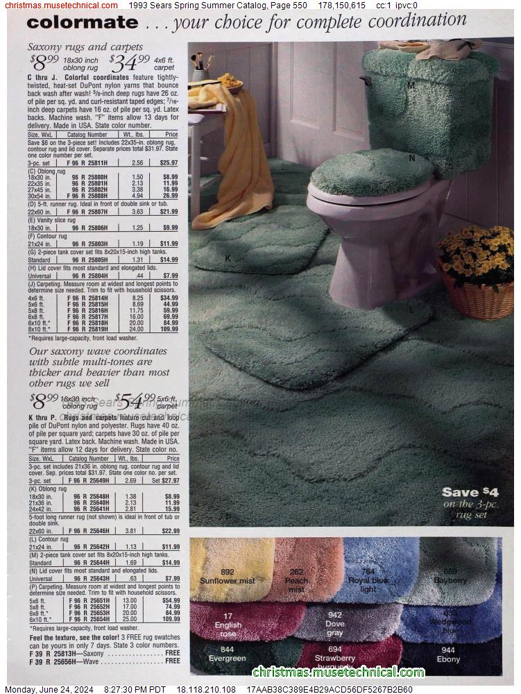 1993 Sears Spring Summer Catalog, Page 550