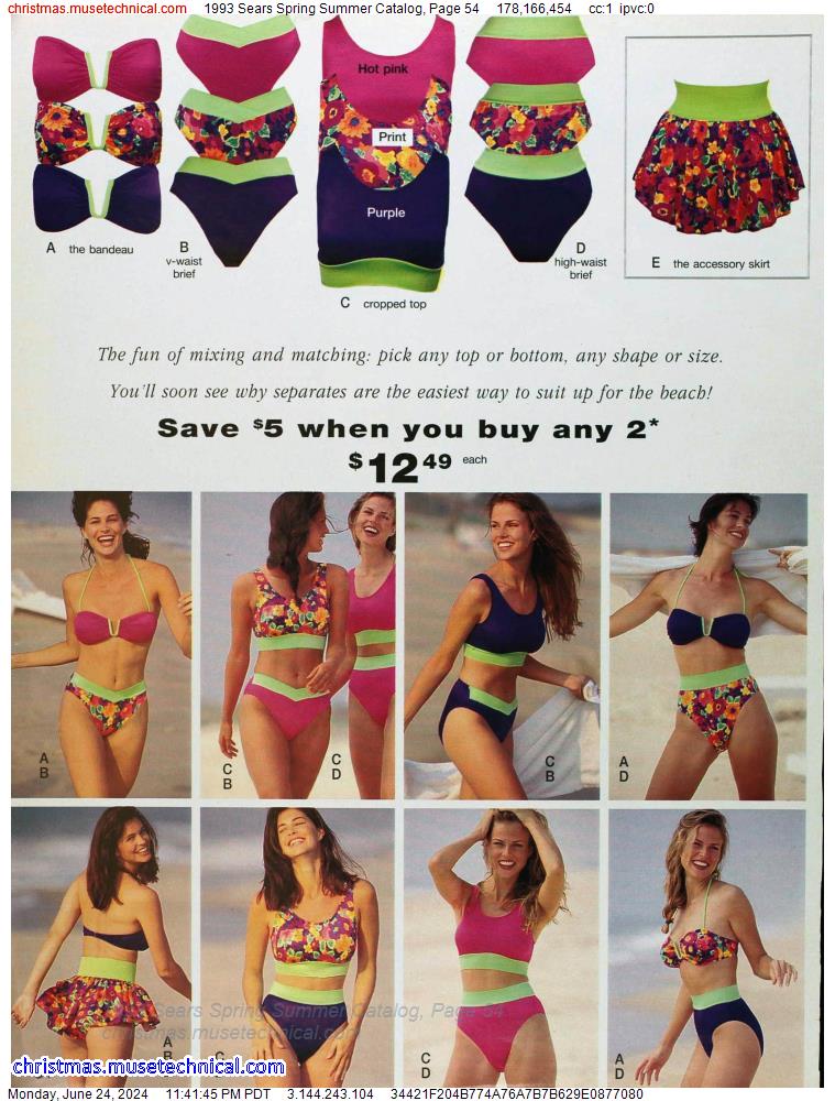1993 Sears Spring Summer Catalog, Page 54