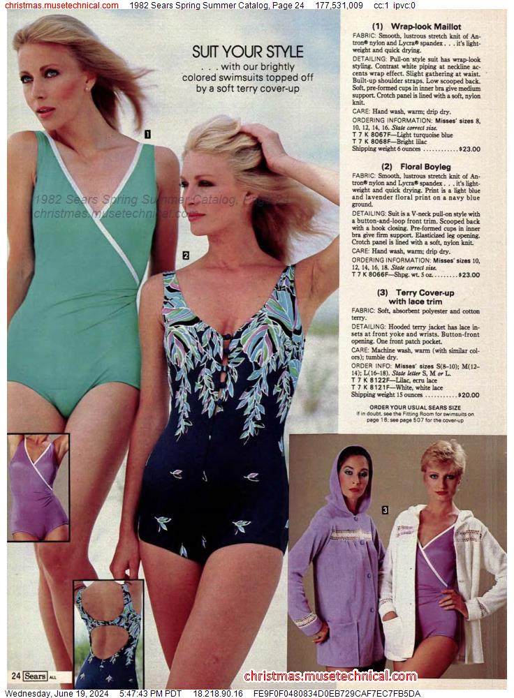 1982 Sears Spring Summer Catalog, Page 24