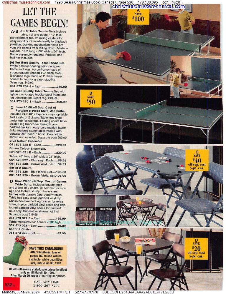 1996 Sears Christmas Book (Canada), Page 536