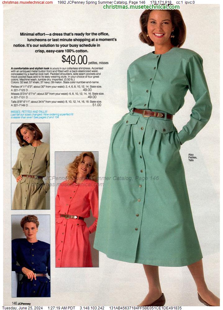 1992 JCPenney Spring Summer Catalog, Page 146