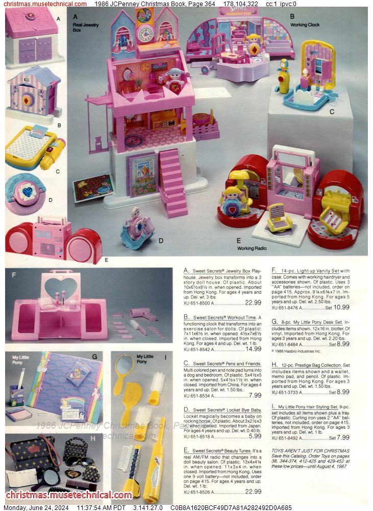 1986 JCPenney Christmas Book, Page 364