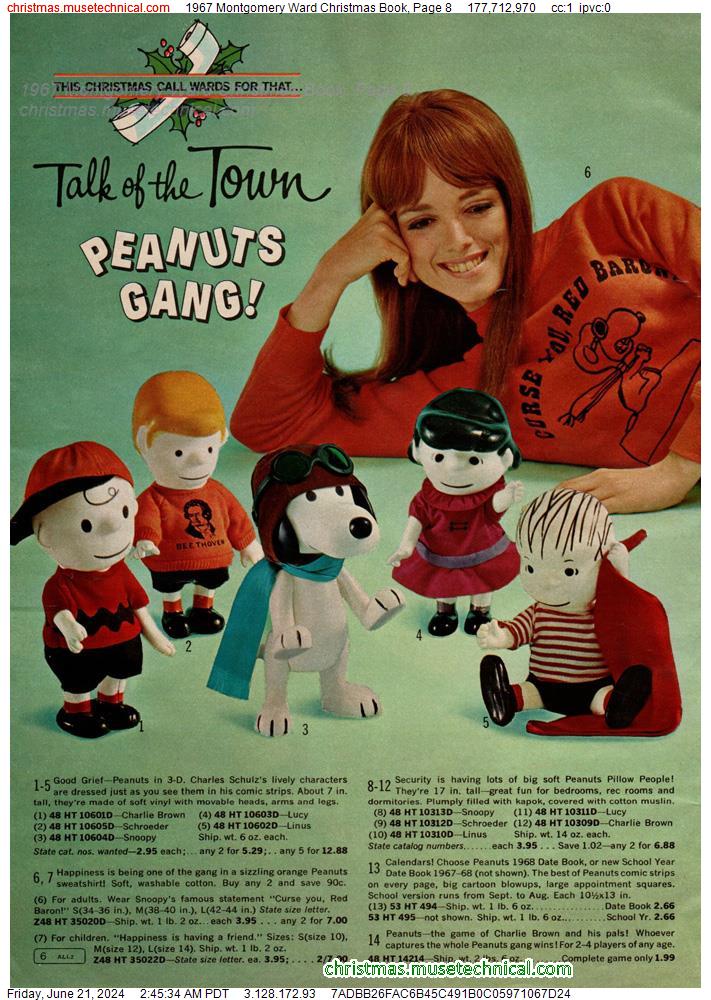 1967 Montgomery Ward Christmas Book, Page 8