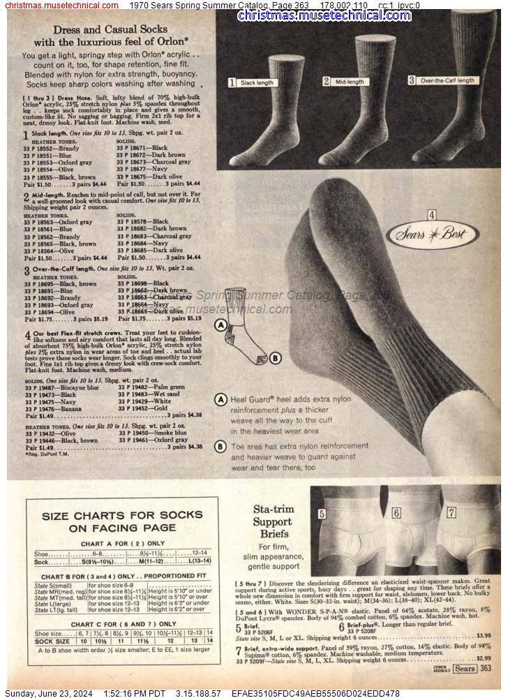 1970 Sears Spring Summer Catalog, Page 363