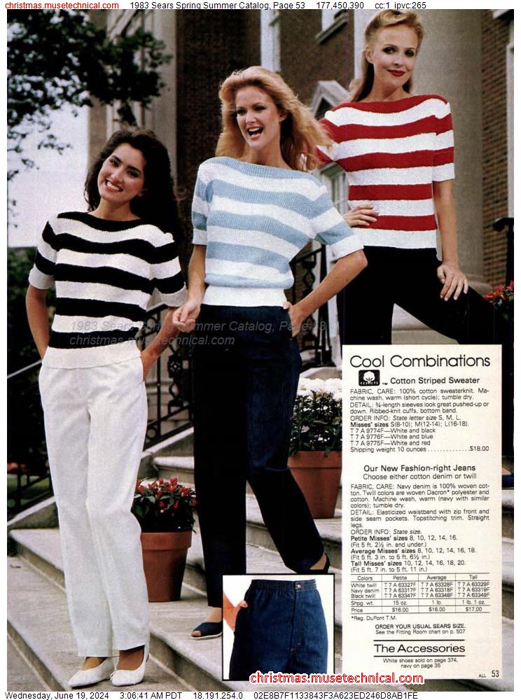 1983 Sears Spring Summer Catalog, Page 53