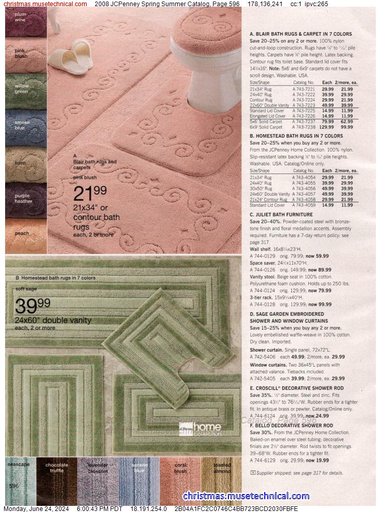 2008 JCPenney Spring Summer Catalog, Page 596