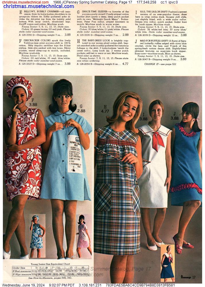 1966 JCPenney Spring Summer Catalog, Page 17