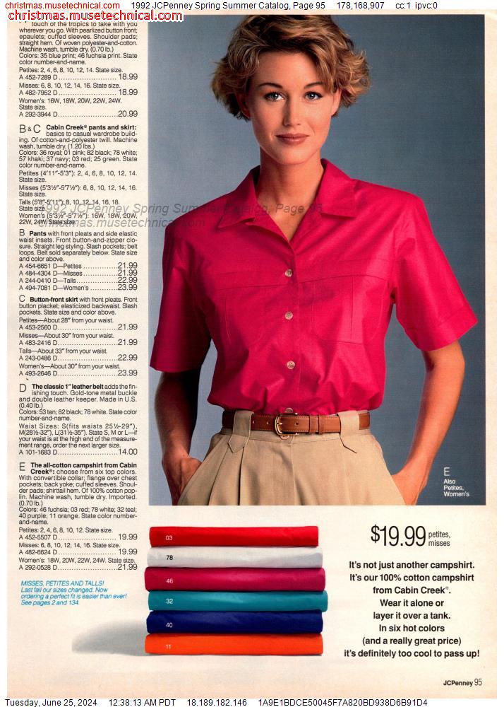 1992 JCPenney Spring Summer Catalog, Page 95