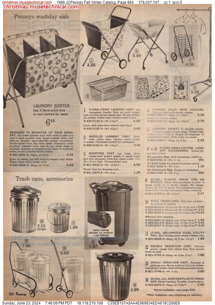 1966 JCPenney Fall Winter Catalog, Page 864