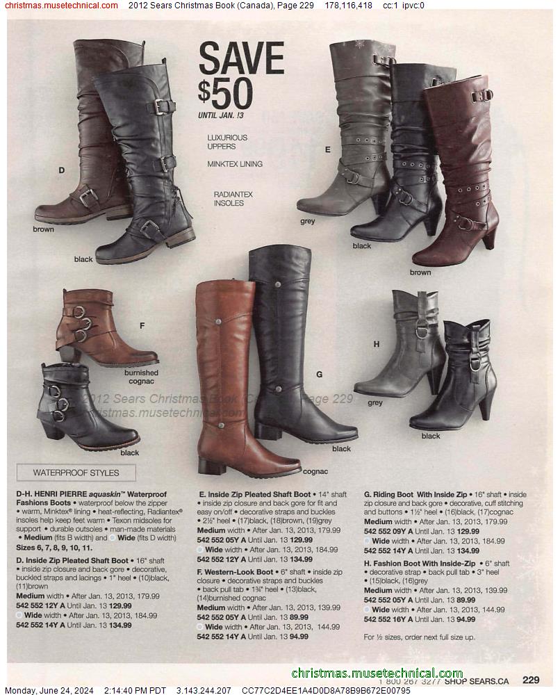 2012 Sears Christmas Book (Canada), Page 229