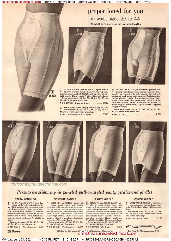 1966 JCPenney Spring Summer Catalog, Page 262
