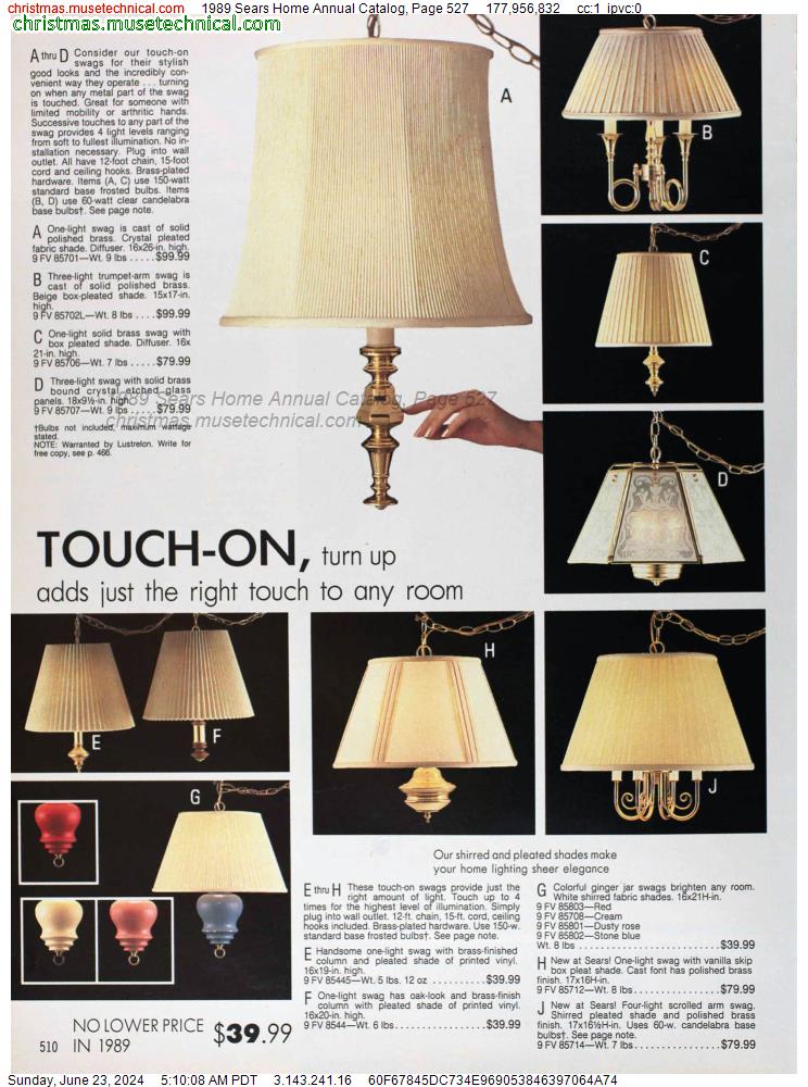 1989 Sears Home Annual Catalog, Page 527