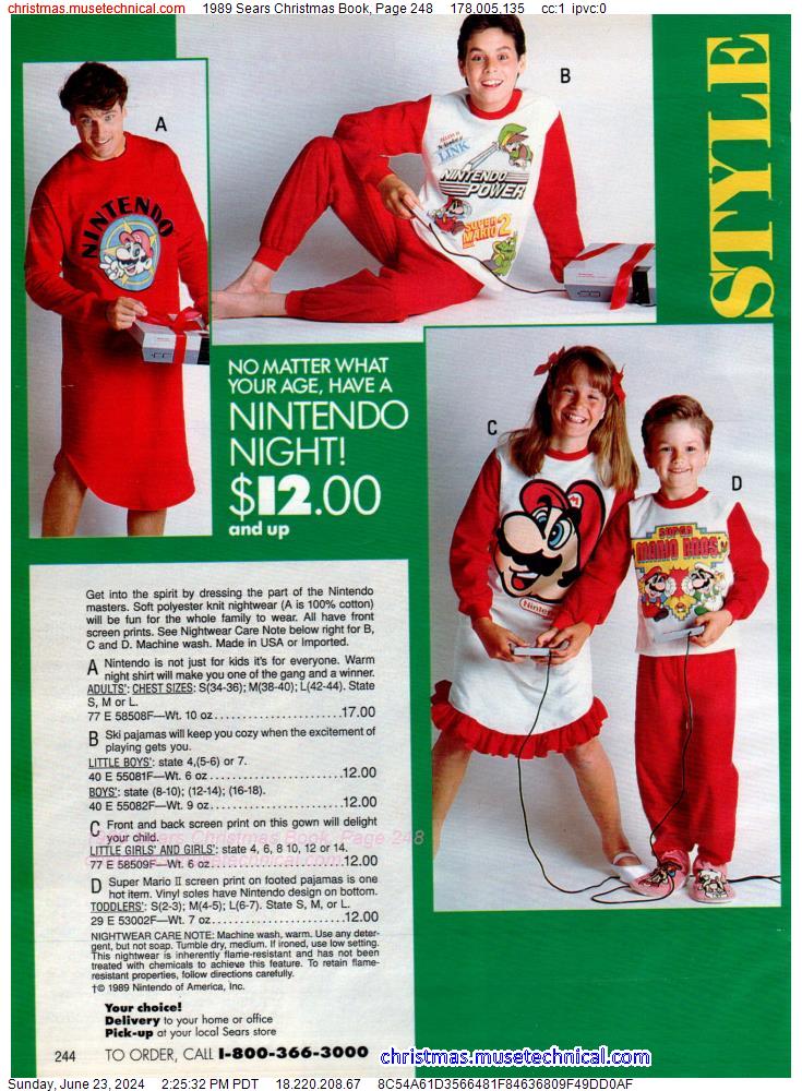 1989 Sears Christmas Book, Page 248