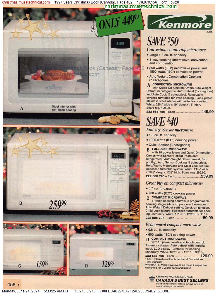 1997 Sears Christmas Book (Canada), Page 462