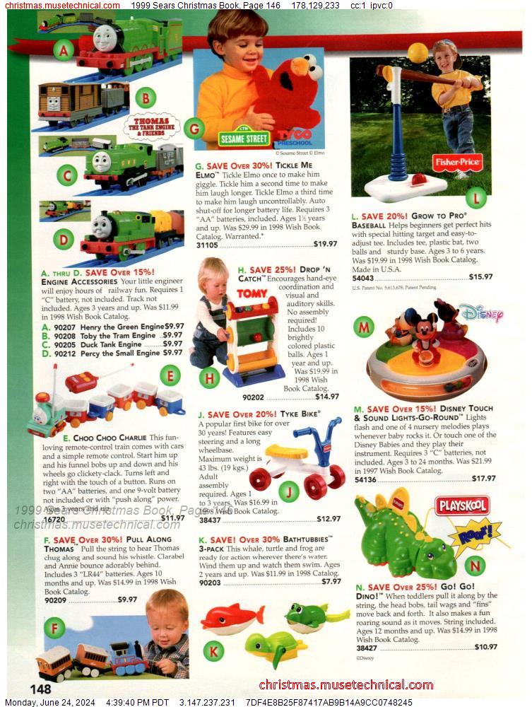 1999 Sears Christmas Book, Page 146