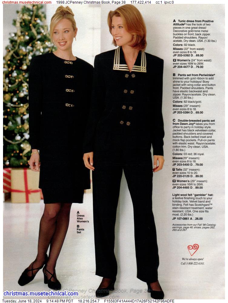 1998 JCPenney Christmas Book, Page 38