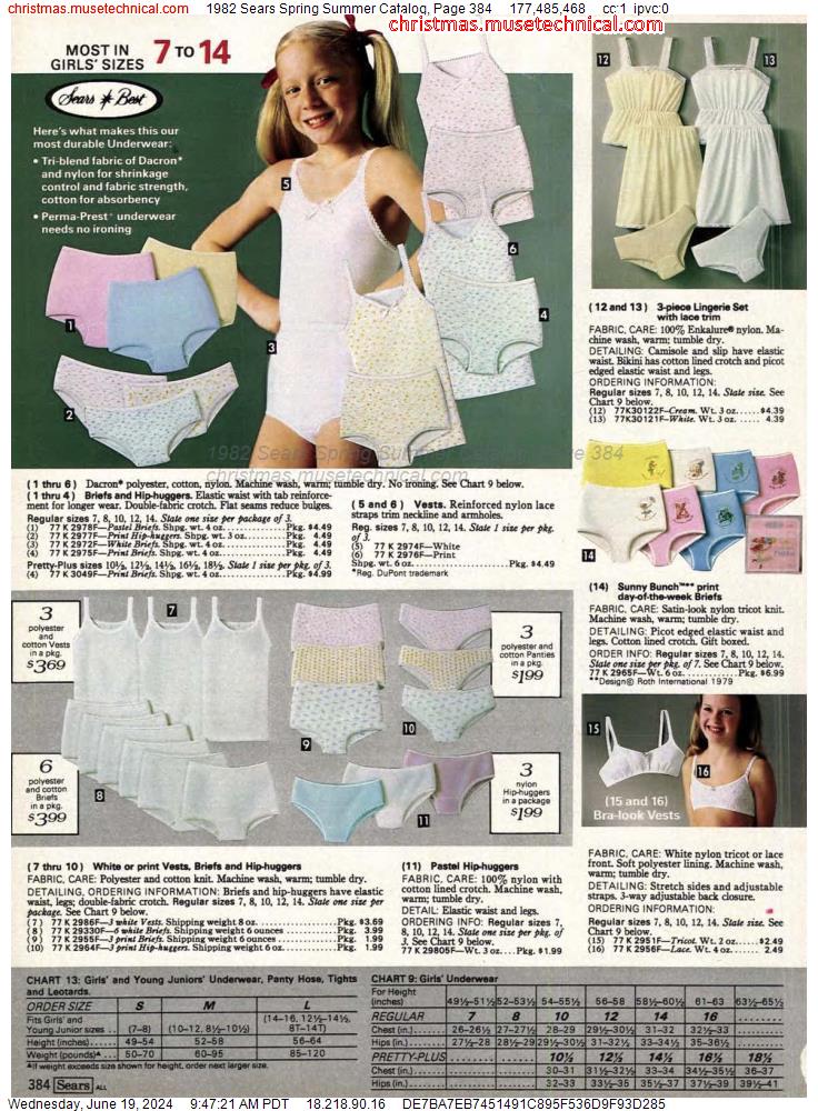1982 Sears Spring Summer Catalog, Page 384